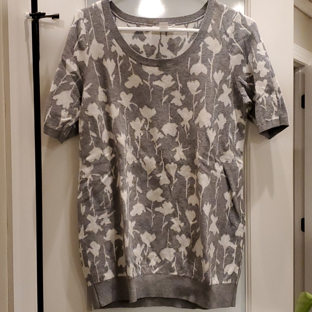 Motherhood Maternity Floral Knit Tee